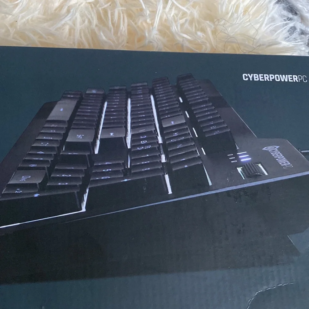 Cyber Power Pc play ready wired gaming keyboard